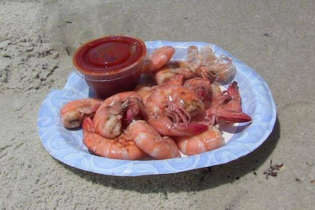 Photo of steamed shrimp