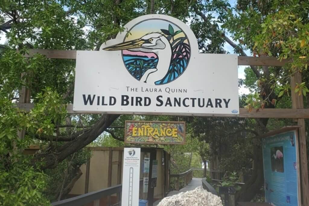 Wild Bird Sanctuary entrance