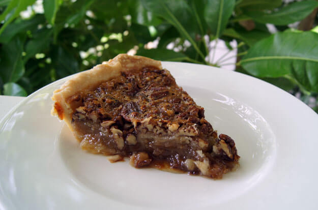 Photo of a slice of Pecan Pie