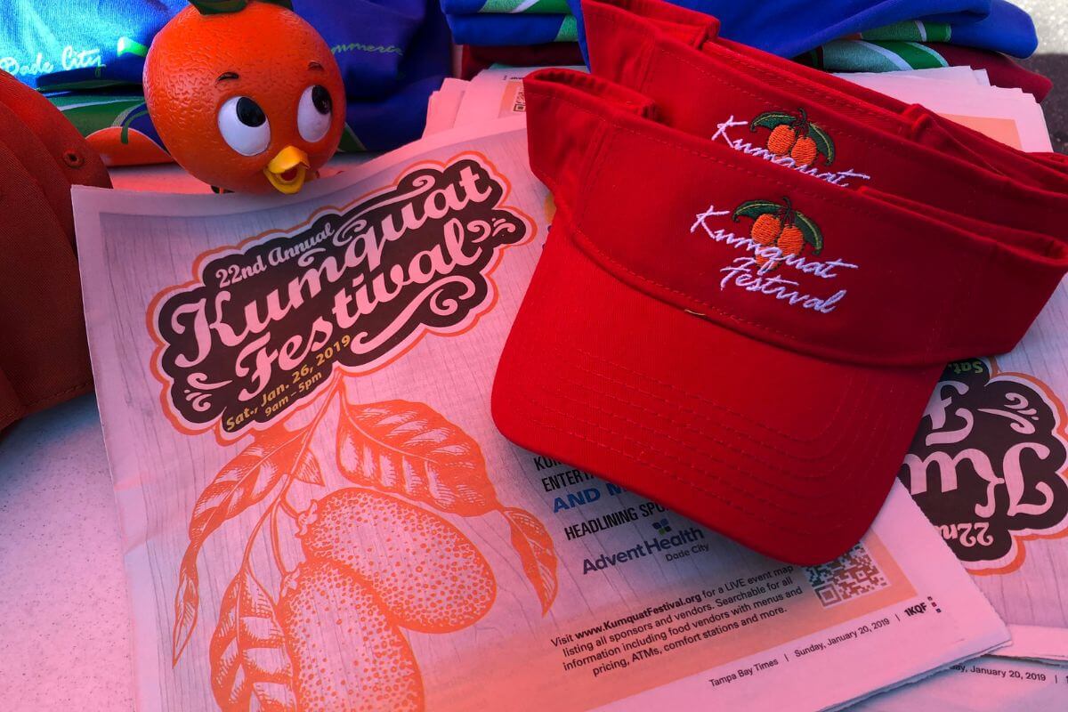 Dade City Kumquat Festival souvenirs from 2019.
