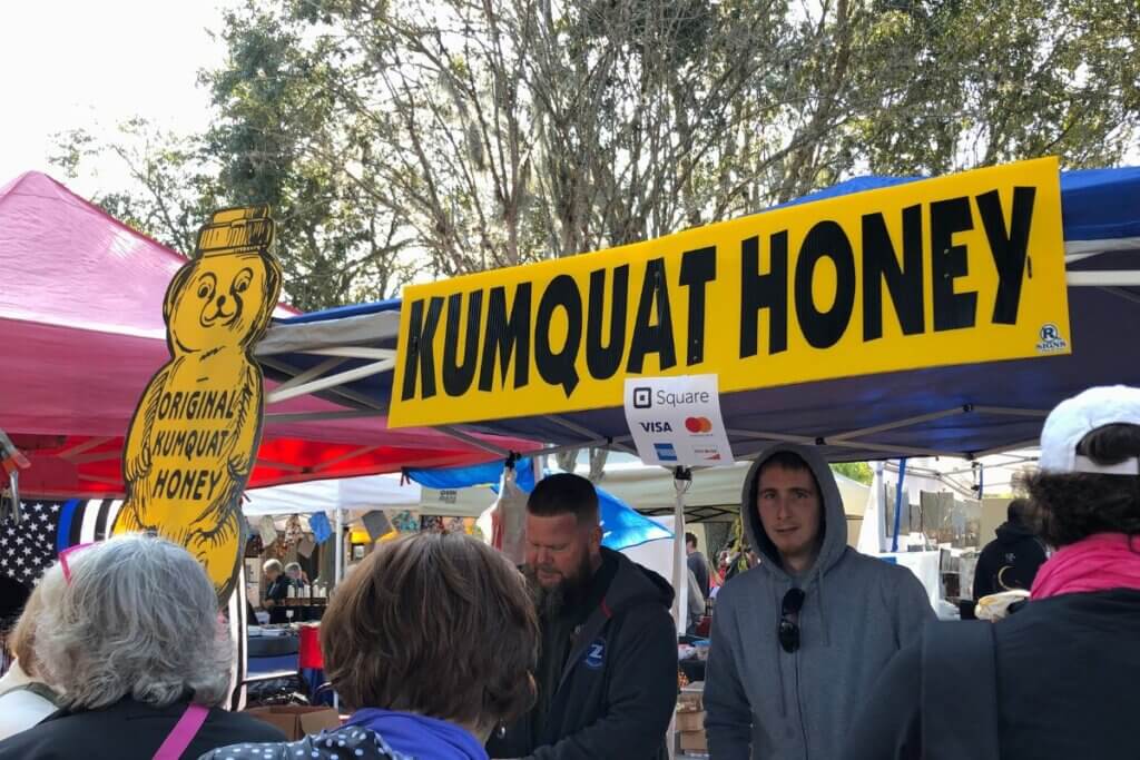 Kumquat Honey at the Kumquat Festival in Dade City
