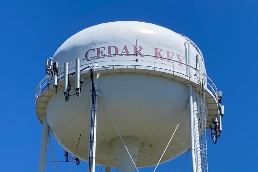 Cedar Key water tower