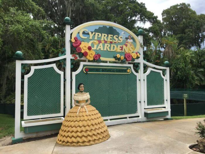 Photo of the Cypress Gardens entrance