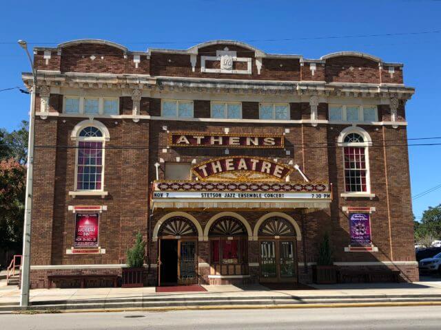 Photo of the Deland Theatre in Athens