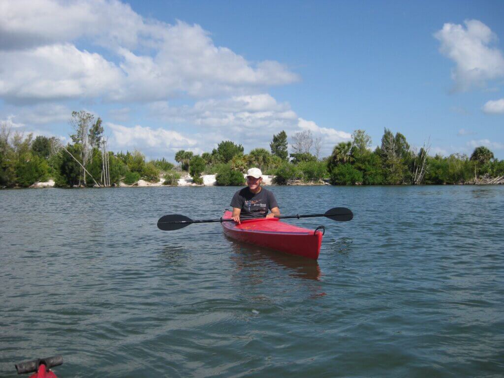Person on a kayak 