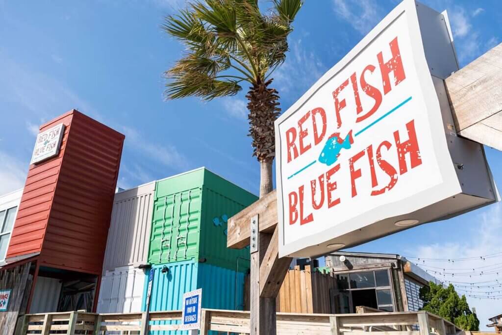 Red Fish Blue Fish Restaurant Exterior