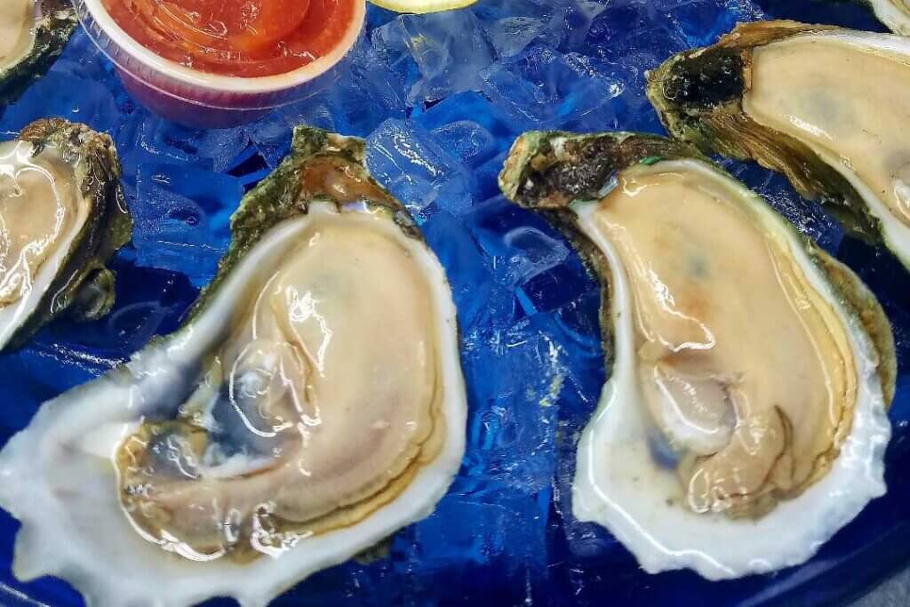 Oysters at Half Shell