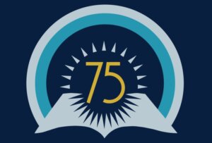 Photo of University Press of Florida 75th Anniversary Logo
