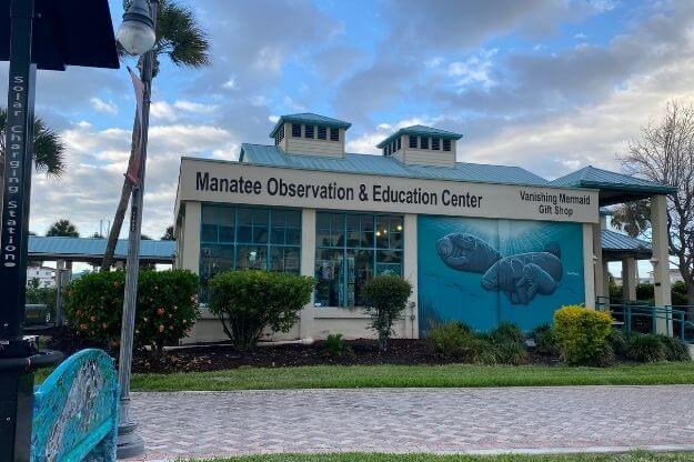 Manatee Observation & Education Center in Ft. Pierce. 