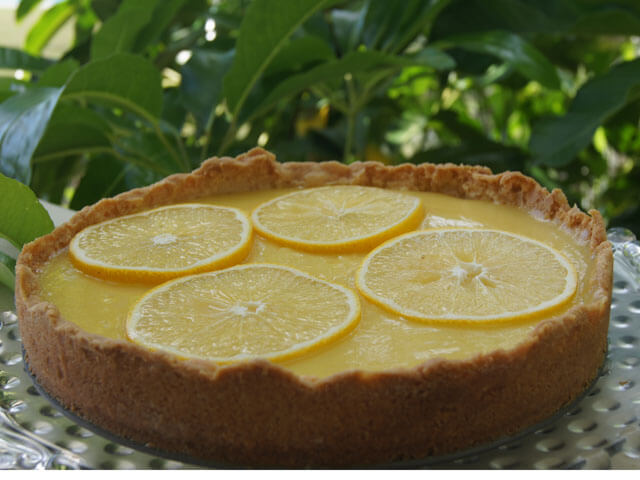 Photo of a lemon tart