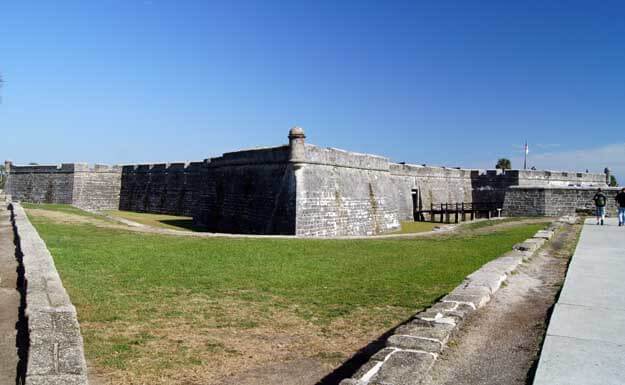 Castillo de San Marcos.