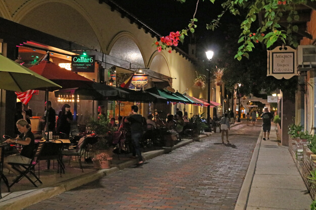 Aviles Street in St. Augustine.