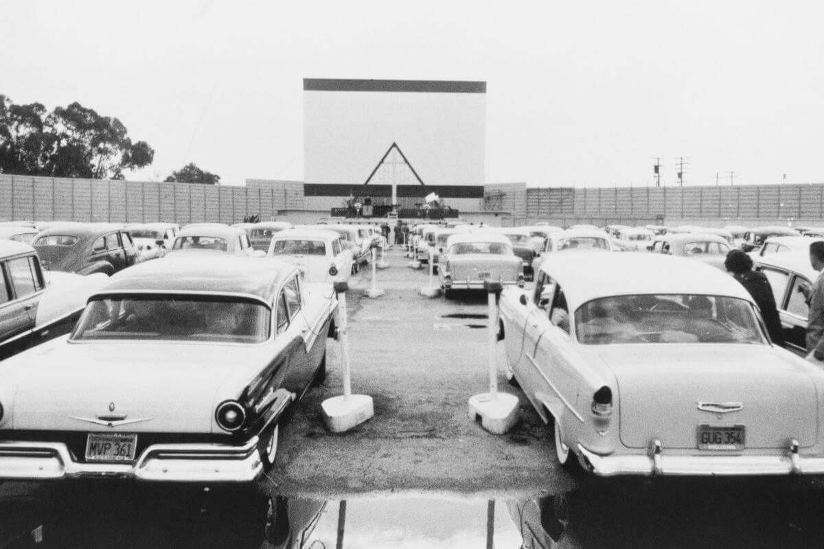 Drive-In Movie Theatre from its heyday.