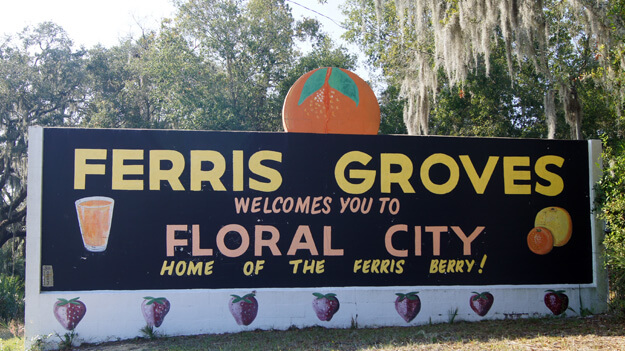 Photo of Ferris Groves Sign in Floral City