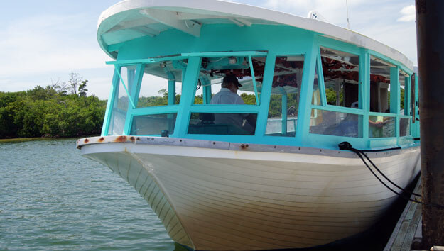 Ferry in Cayo Costa. 
