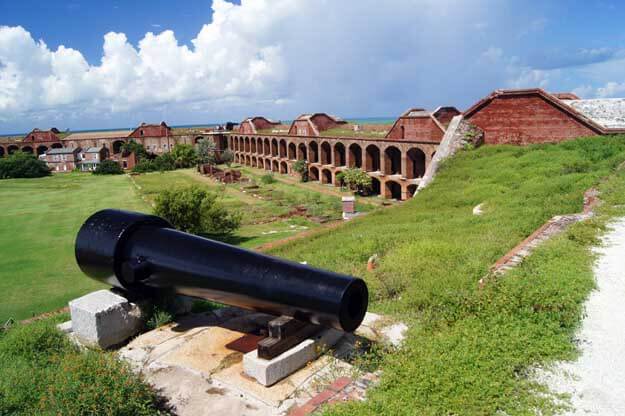 Canon at Fort Jefferson, Dry Tortugas National Park. 