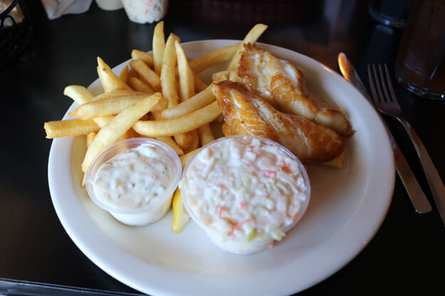 Photo of Grouper & Chips meal