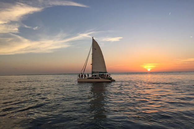 Photo of sailboat in Anna Maria Island waters