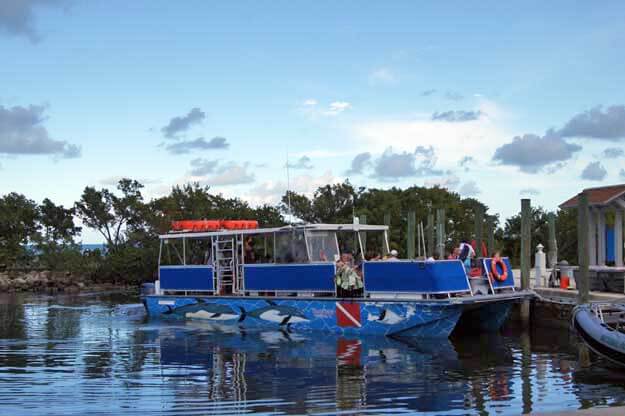 Photo of a boat tour at Key Biscayne