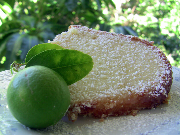 Tropical Key Lime Pound Cake