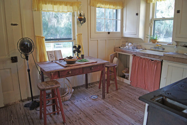 Photo of a vintage kitchen