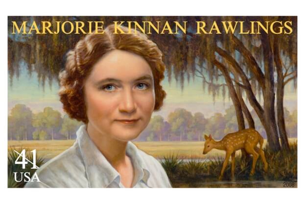 Stamp of Marjorie Kinnan Rawlings