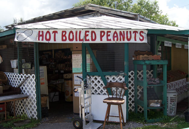 Photo of peanut stand in Inverness
