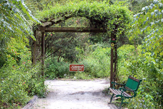 Photo of Rainbow Springs State Park butterfly garden