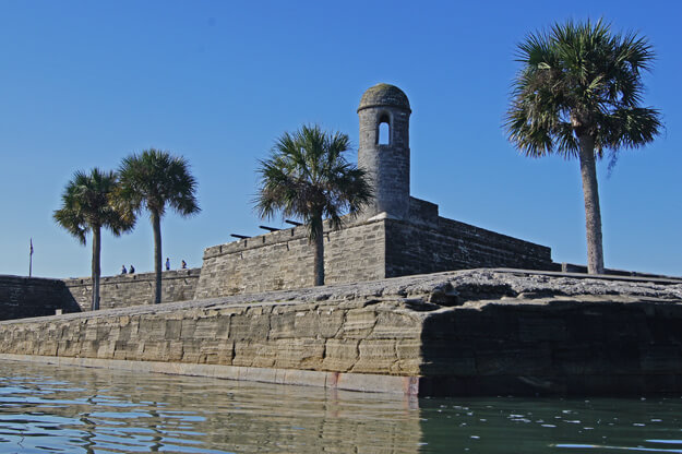Photo of the Castillo San Marcos from the water