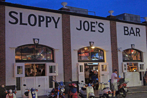 Photo of Sloppy Joe's, where Ernest Hemingway was a regular