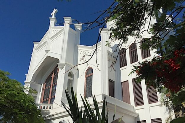 St. Paul's Church in Key West. 