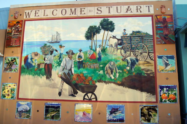 Photo of a Mural in Stuart