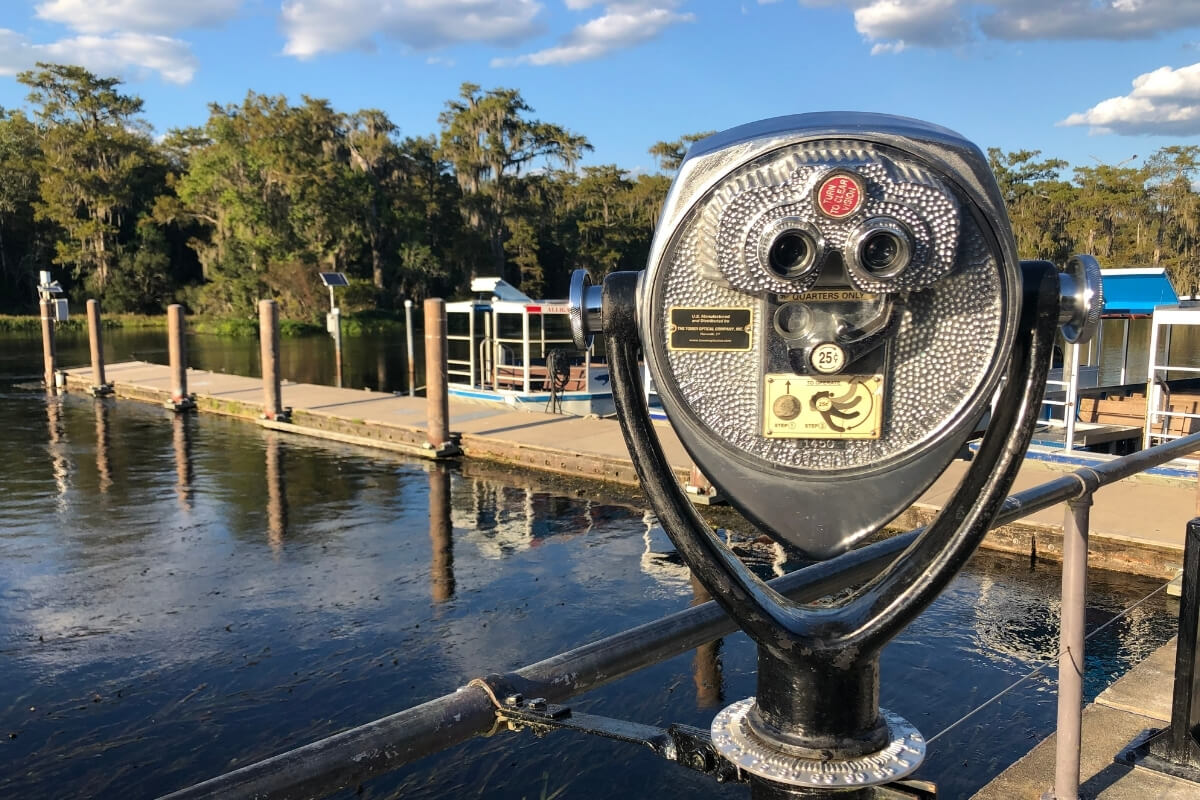 Things to do in Wakulla Springs viewmaster with glass bottomed boats