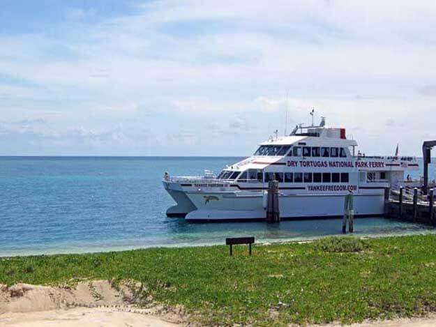 Photo of the Dry Tortugas Ferry Boat