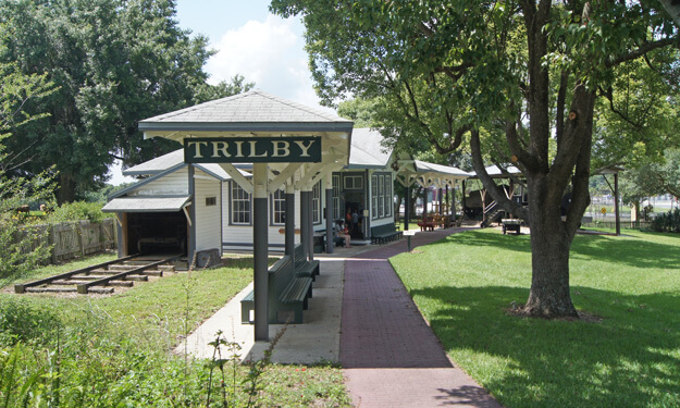 1887 Trilby Depot, Pioneer Museum & Village. 