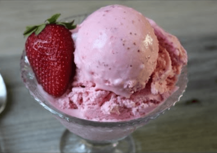 Photo of Strawberry ice cream