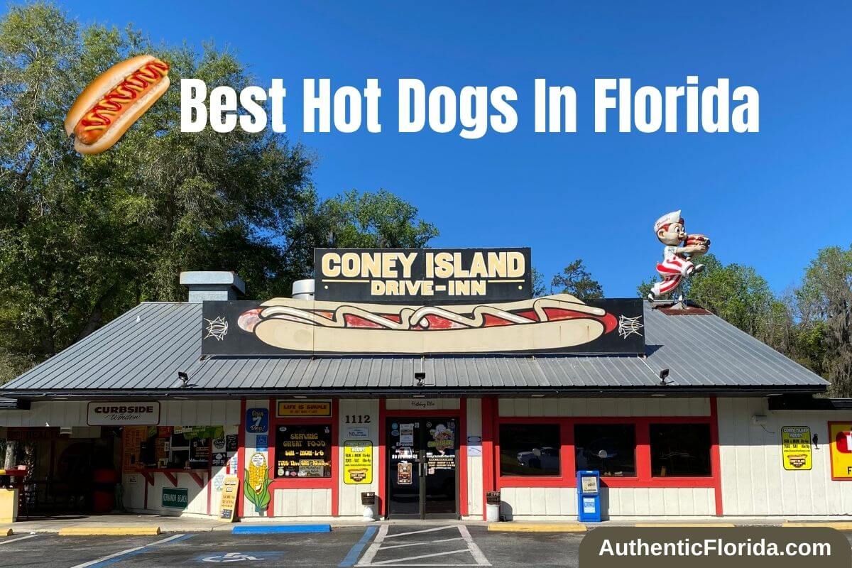 Best Hot Dogs in Florida including Coney Island Drive-Inn
