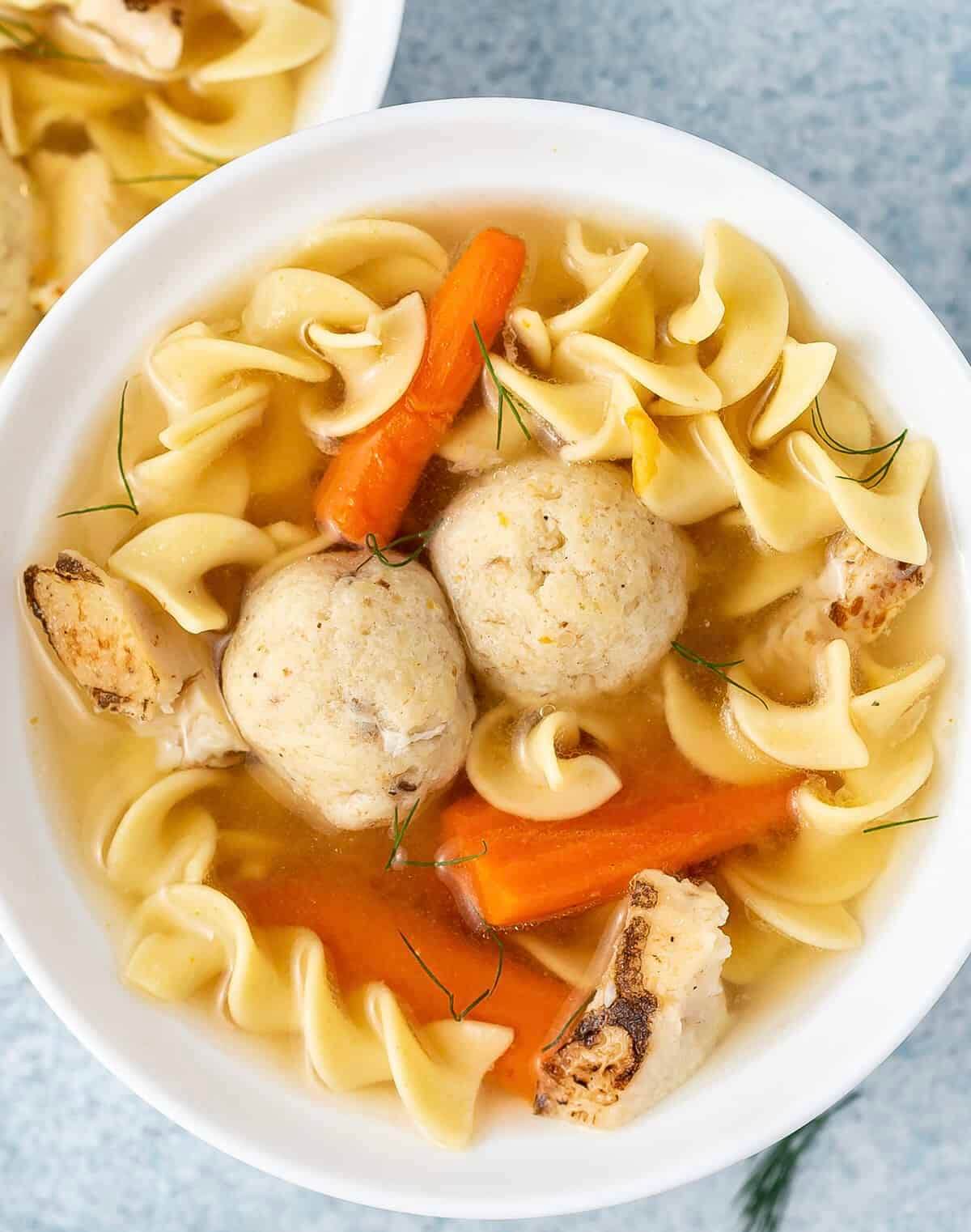 
Matzoh Ball Soup from NY Bagel Deli and Pizza in Orlando