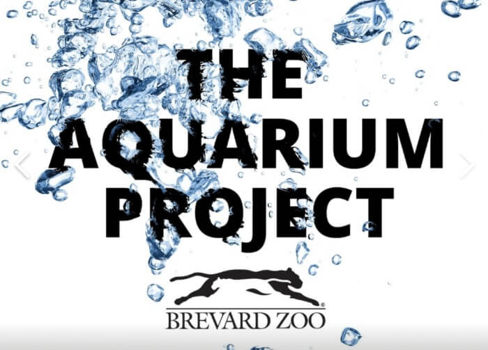 Advertisement for The Aquarium Project at the Brevard Zoo
