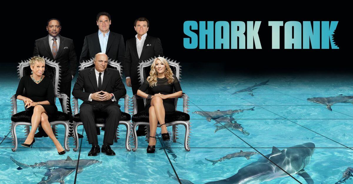 Photo of an advertisement for Shark Tank