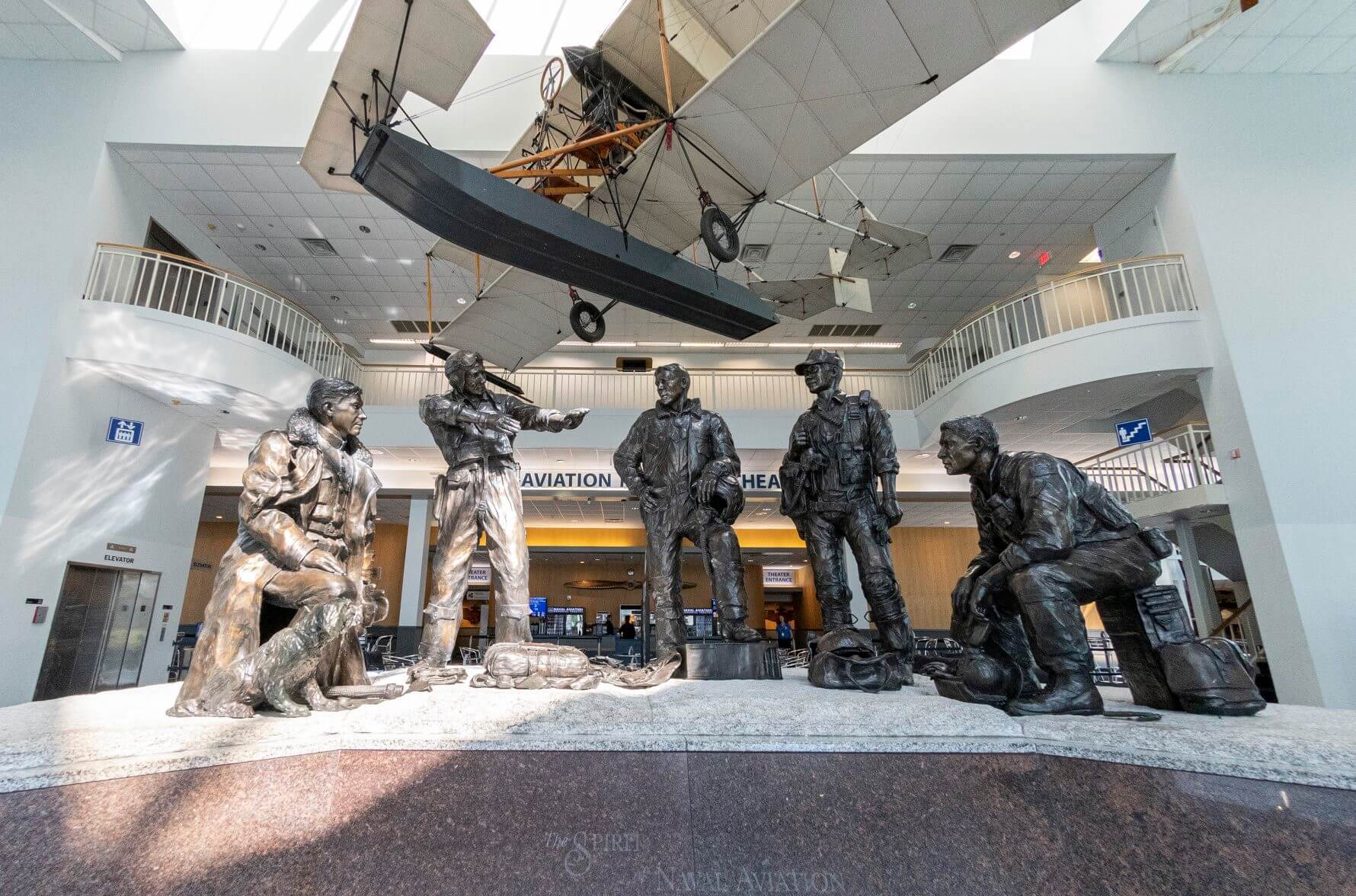 Exhibit at National Naval Aviation Museum in Pensacola Florida