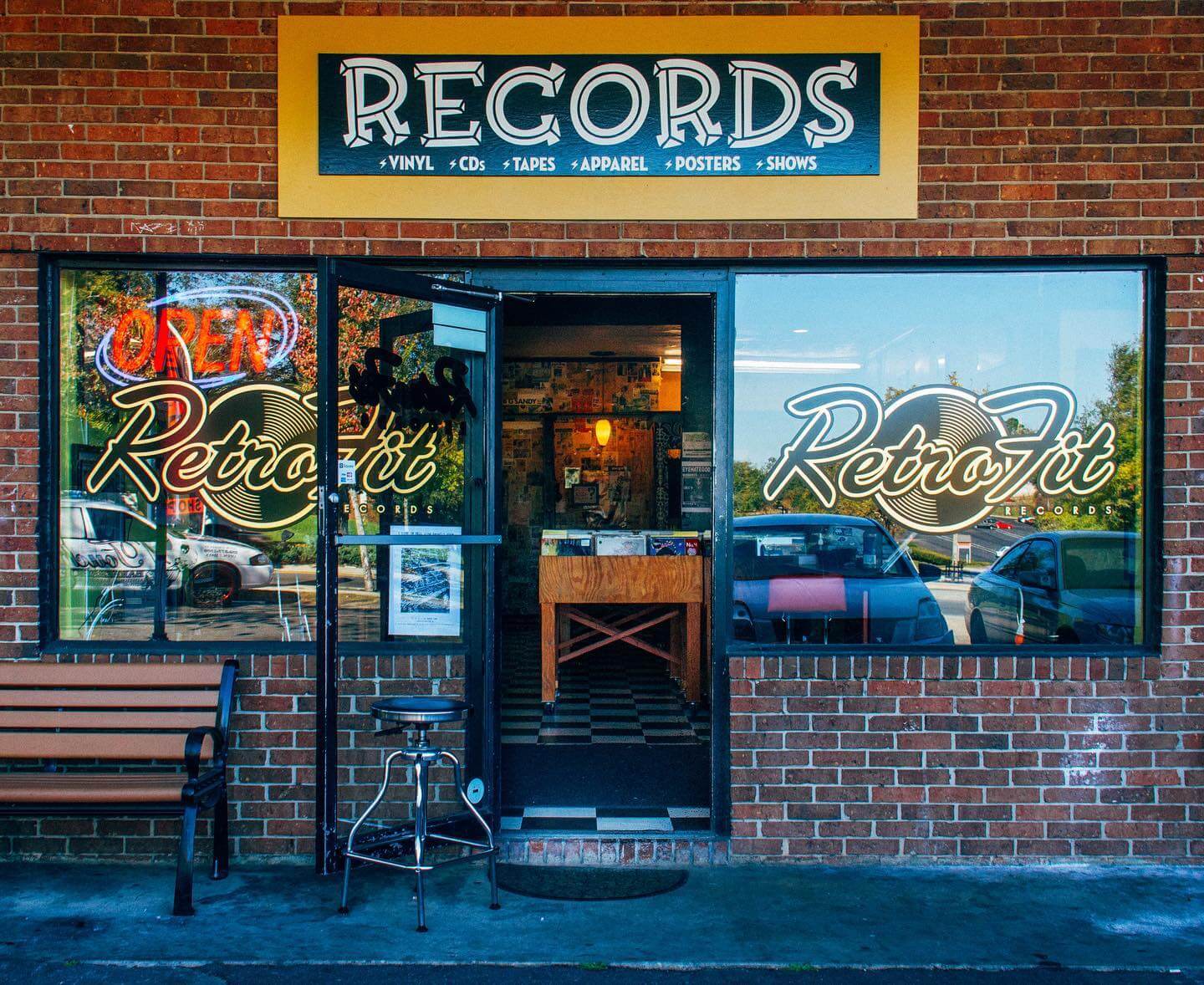Retrofit Records Tallahassee Record Shop