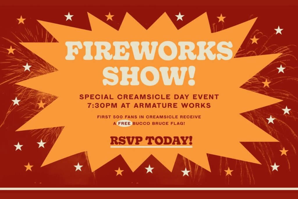 Creamsicle Day Fireworks 2023