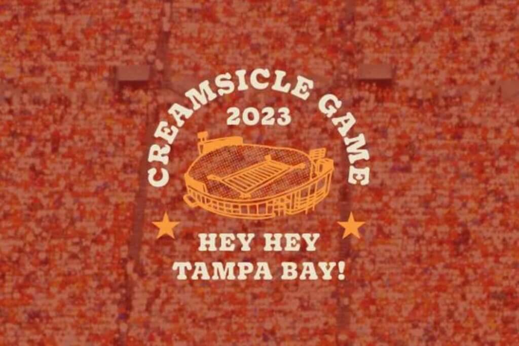 Tampa Bay Buccaneers Creamsicle Game 2023