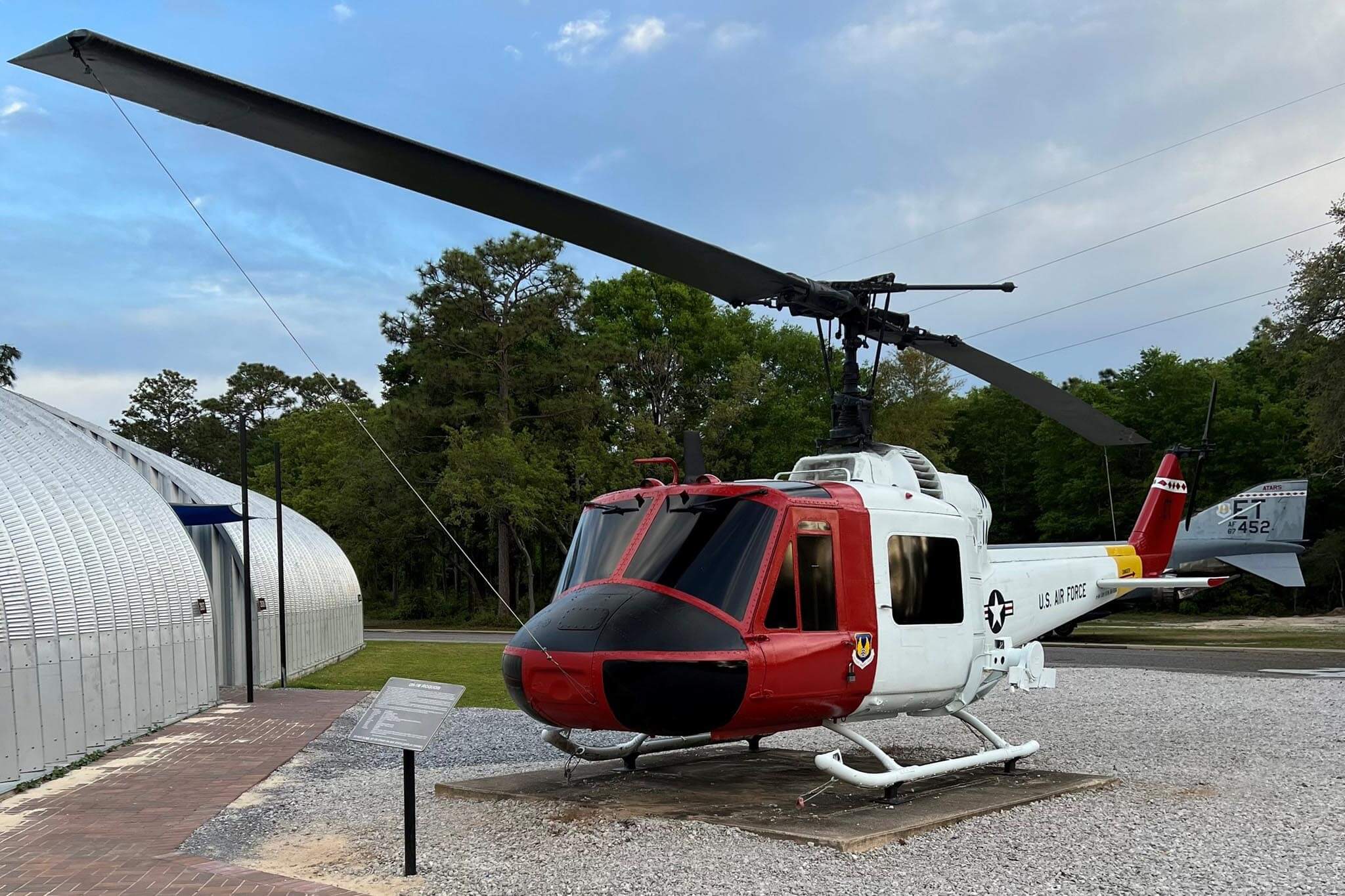 Helicopter at Air Force Armament Museum