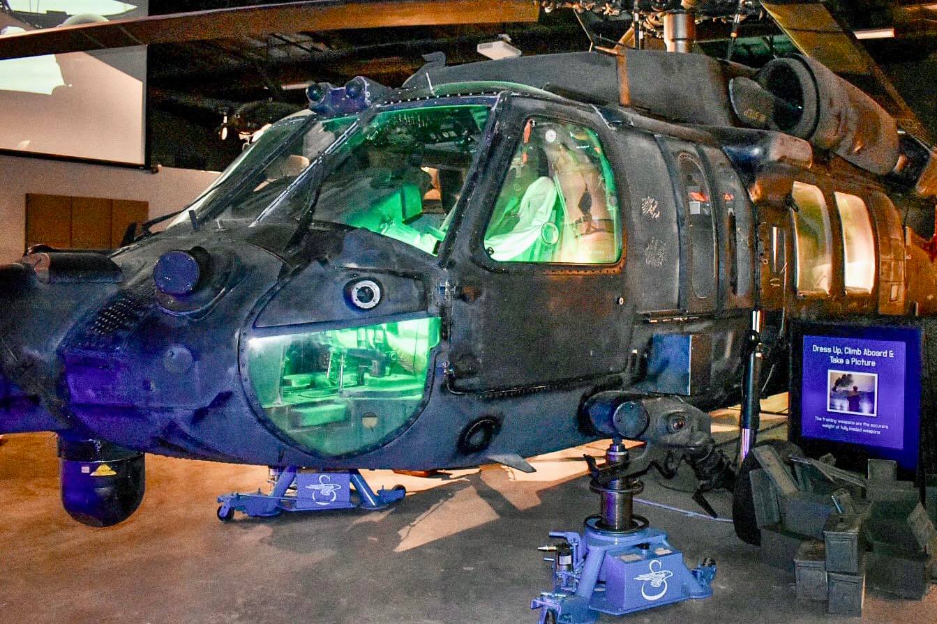National Navy UDT Seal Museum Helicopter