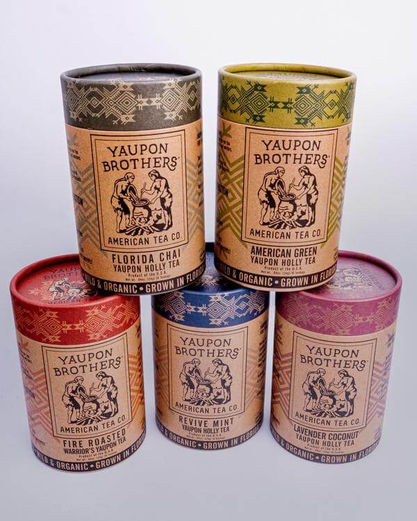 Photo of different varieties of Yaupon Tea