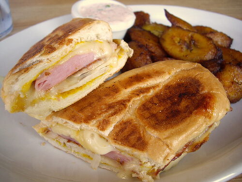 Cuban Sandwich from Habana's Boardwalk in Tallahassee Florida.