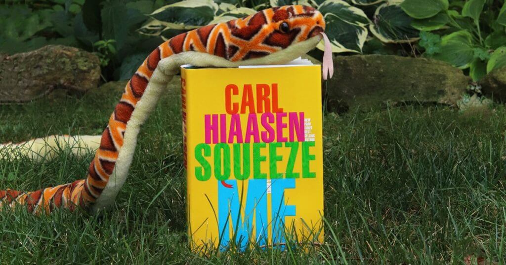 Photo of the book Squeeze Me by Carl Hiaasen