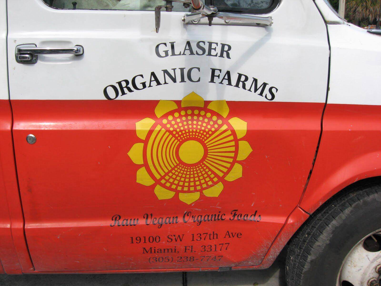 Photo of Glaser Organic Farms Truck in Miami, Florida